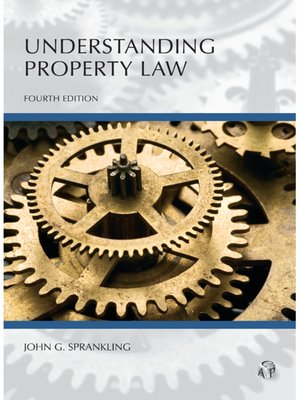 cover image of Understanding Property Law